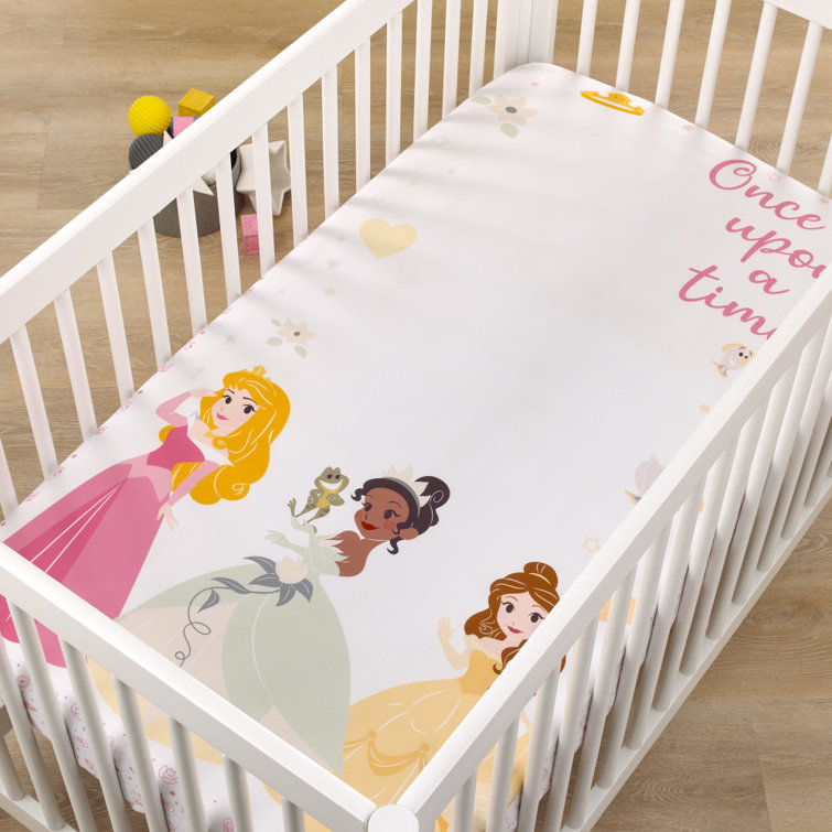 Disney Princess Fitted Crib Sheet | Wayfair